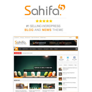 Sahifa Wordpress Blog Teması