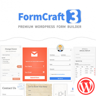 formcraft 3 wordpress form eklentisi satın al