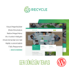 Recycle wordpress geri dönüşüm teması satın al