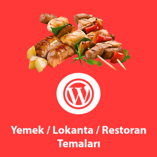 Wordpress Lokanta / Yemek / Restoran Temaları