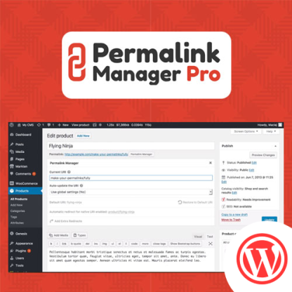 permalink manager pro wordpress link düzenleme eklentisi satın al