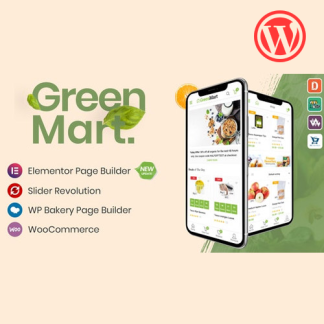 greenmart wordpress organik ürün teması satın al
