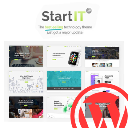 startit temiz startup teması satın al