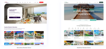 wp rentals tasarımları