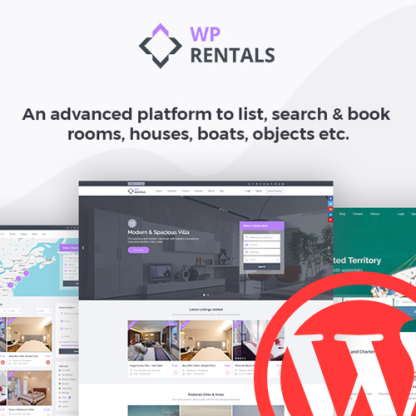 wp rentals wordpress kiralama ve emlak teması